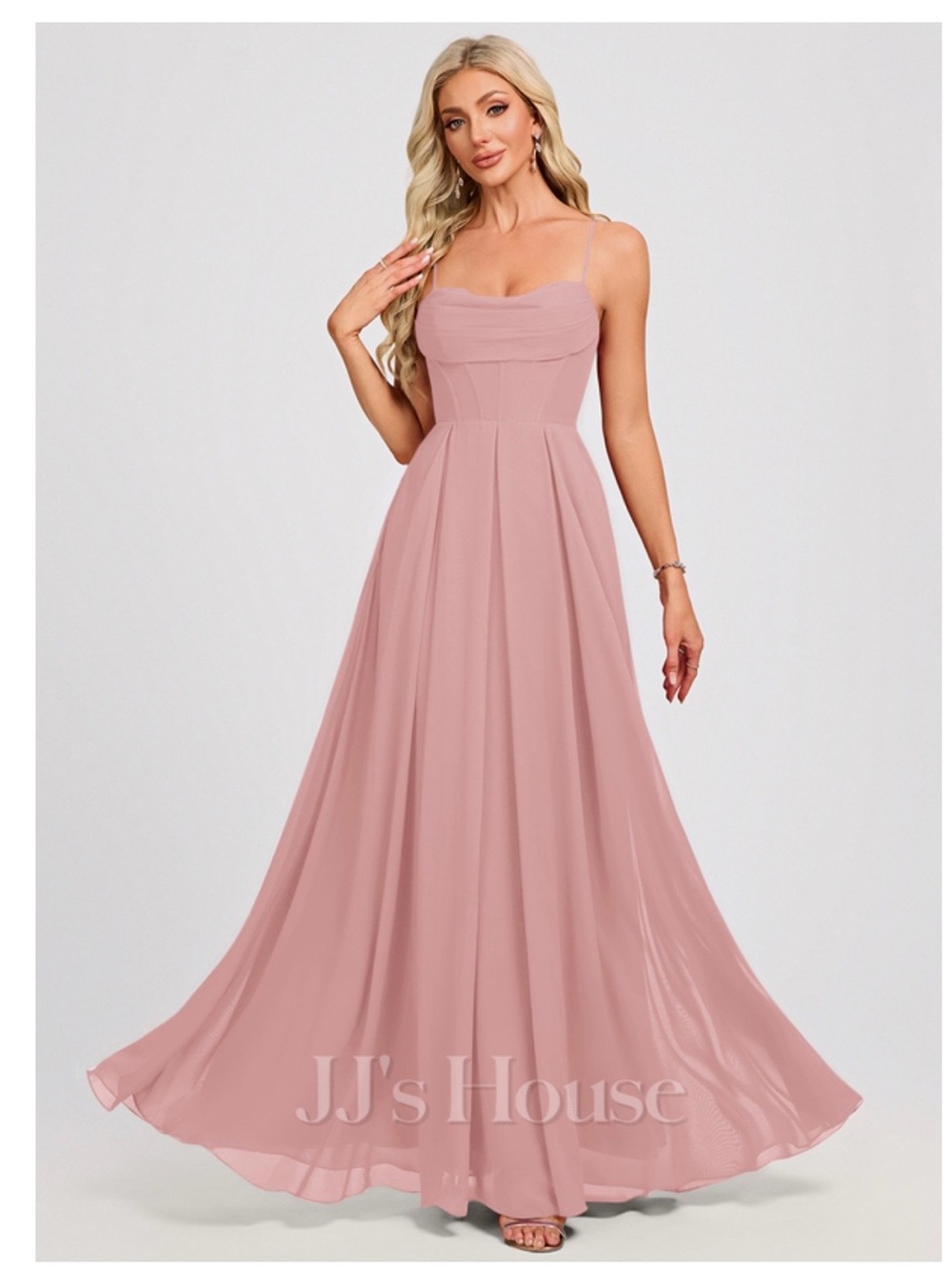 JJs House Blush Pink Maxi Dress